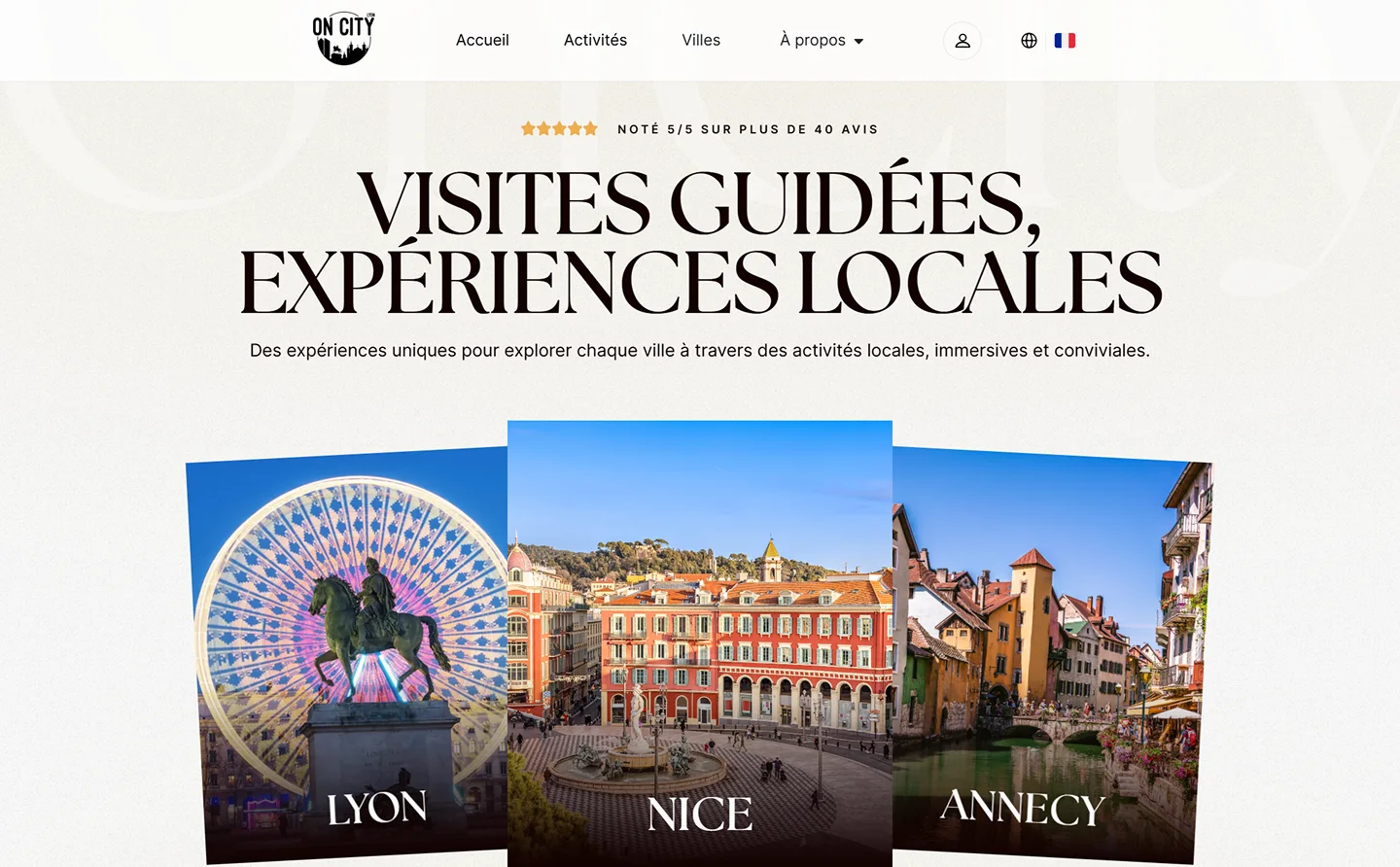 oncity-site-internet-ecommerce-guide-touristique-lyon-nice-et-annecy-thomas-gaillard